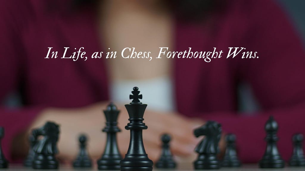 how chess related to our life?
